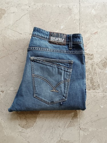 Guru jeans uomo blu - , denim