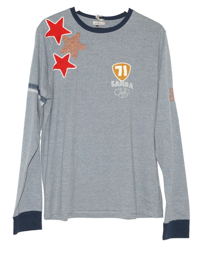 Shirt uomo grigia cotone - grigia,